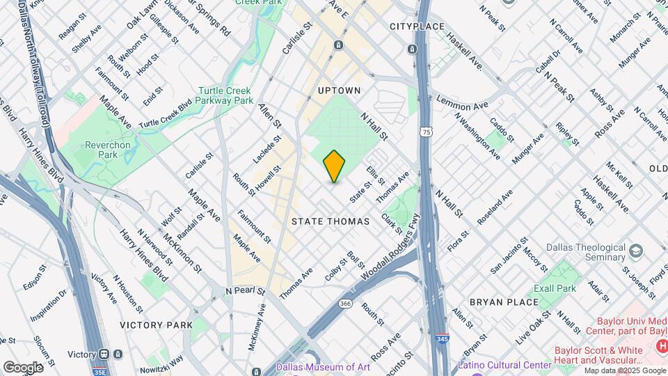2914 Woodside St Map and Location Details