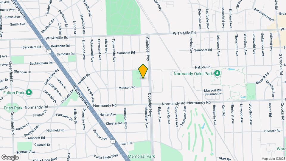 4320 Mandalay Ave Map and Location Details