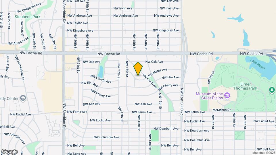 1307 NW Maple Ave Map and Location Details