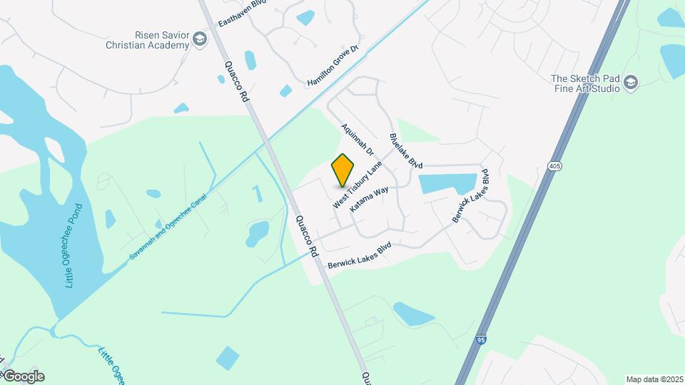 117 W Tisbury Ln Map and Location Details