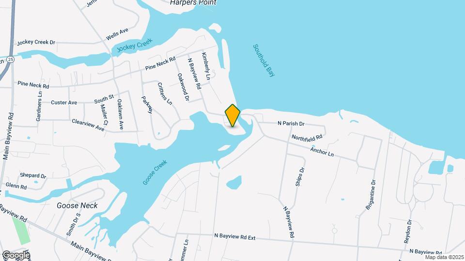 1854 N Bayview Rd Map and Location Details
