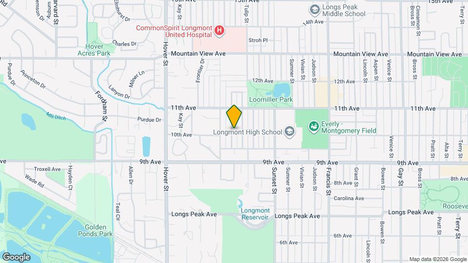 1006 Sumac St Map and Location Details