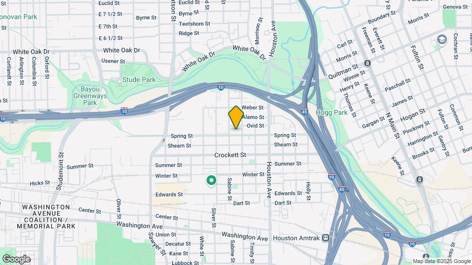 1710 Spring St Map and Location Details