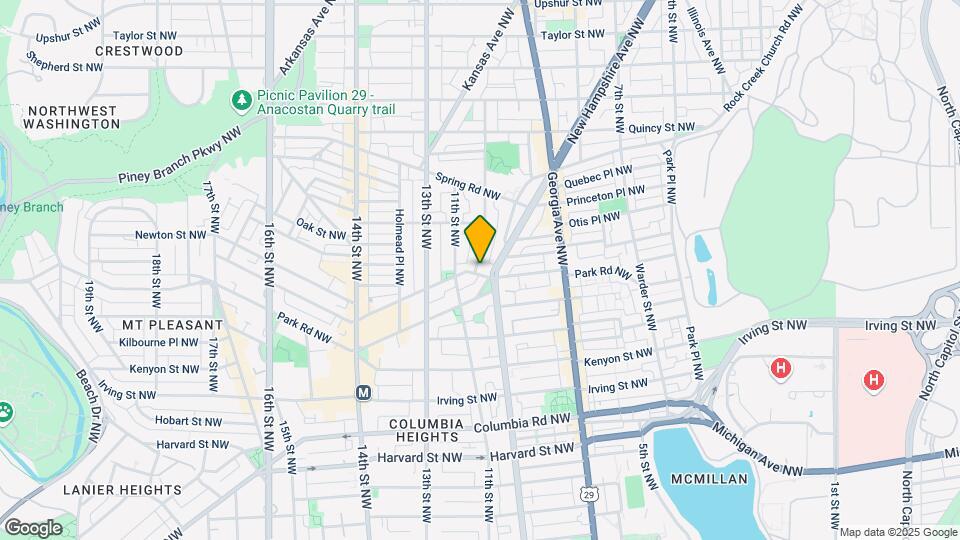 911 Monroe St NW Map and Location Details