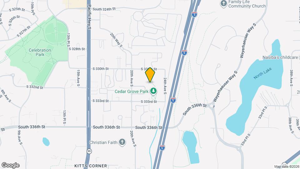 33039-33041 22nd Pl S Map and Location Details