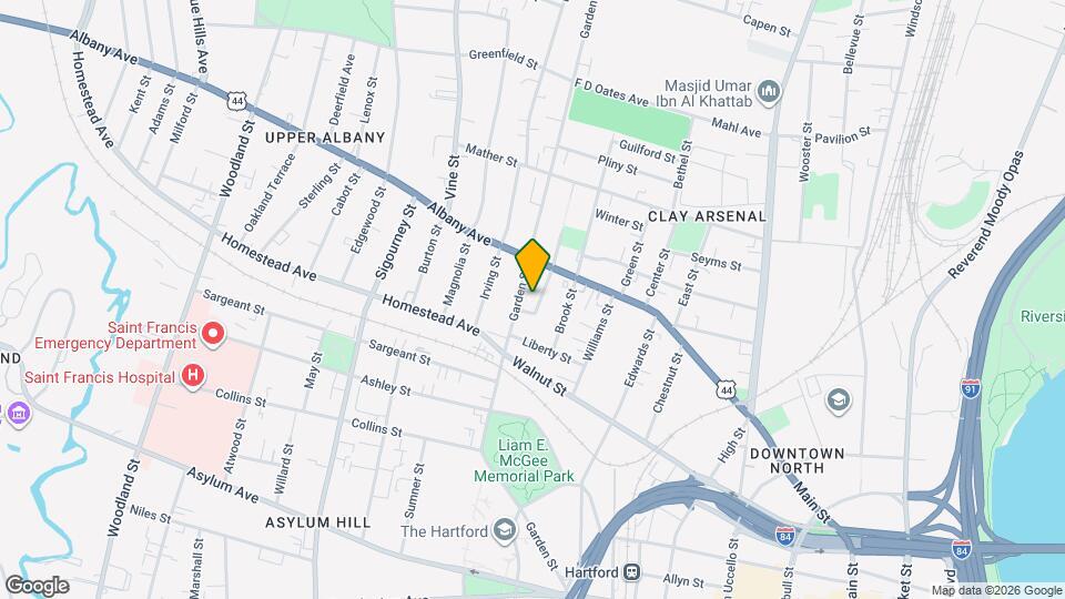 43 Bedford St, Unit B Mapa y Detalles de la Ubicación