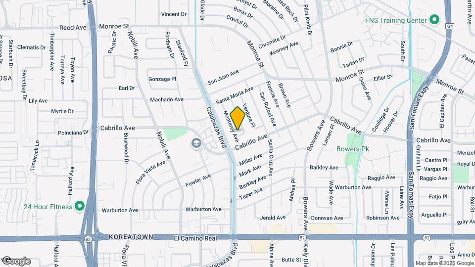 2124 San Antonio Pl Mapa y Detalles de la Ubicación