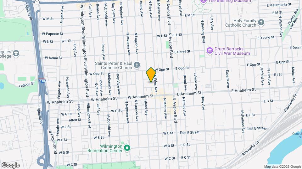 317 W I St Map and Location Details