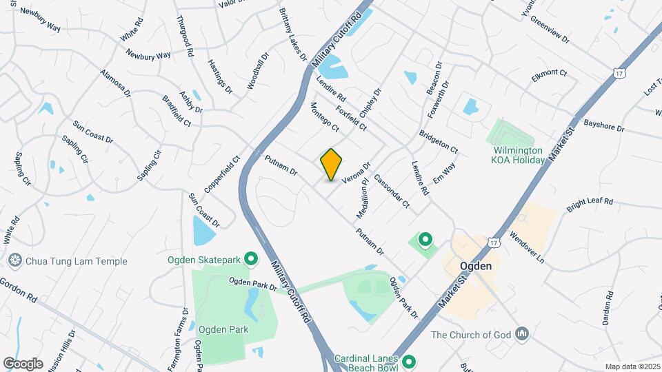 7109 Verona Dr Map and Location Details