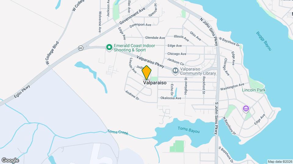 385 Lincoln Ave Map and Location Details