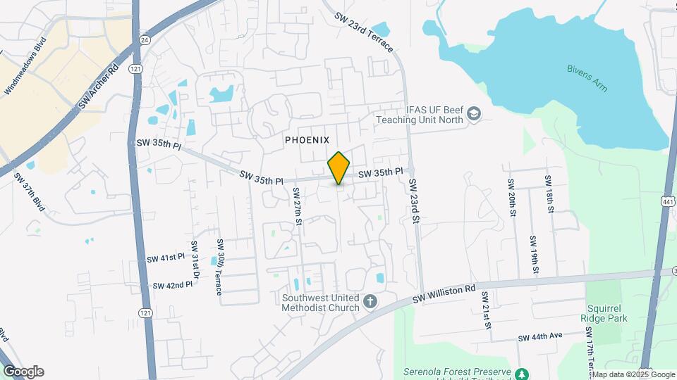 2515 SW 35th Pl-Unit -207 Map and Location Details