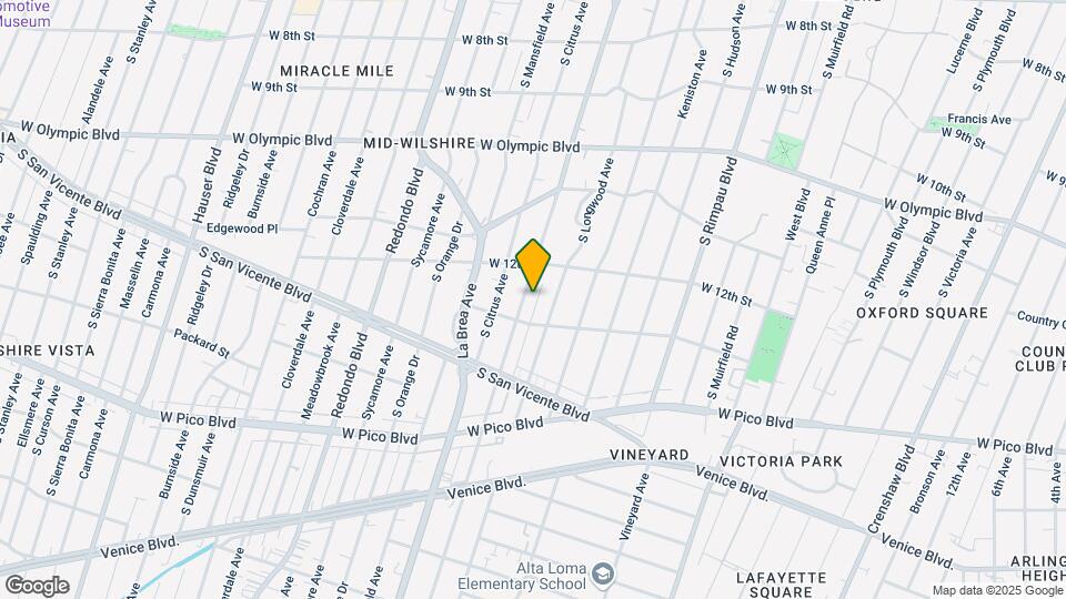 1226 S Highland Ave, Unit 1226 S. Highland ave Mapa y Detalles de la Ubicación