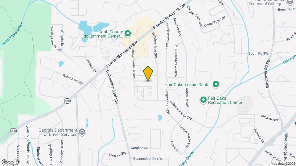 693 Springhollow Dr SW Map and Location Details