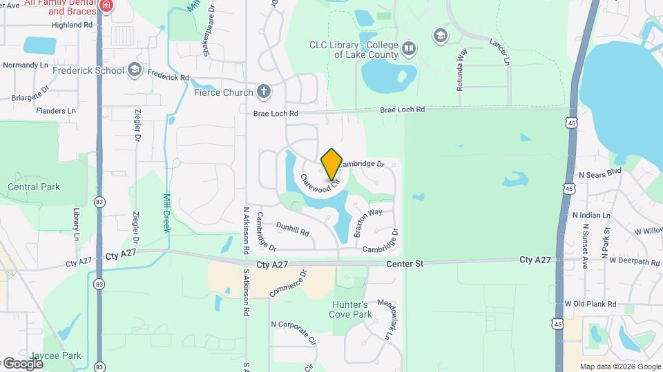 323 Clarewood Cir Map and Location Details