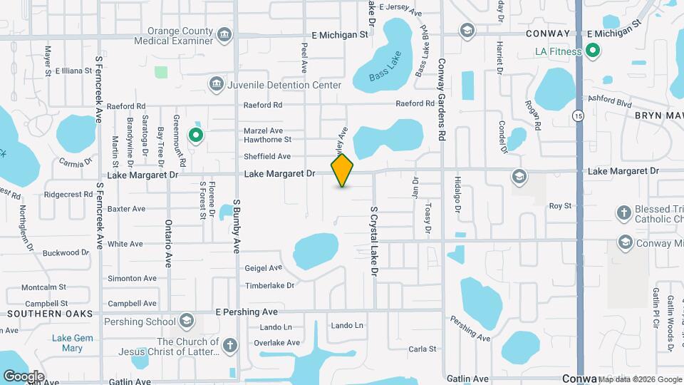 2960 Leslie Dr Map and Location Details