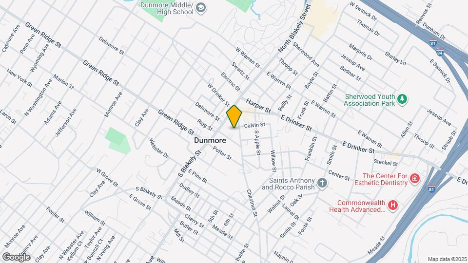 136 Chestnut St Map and Location Details