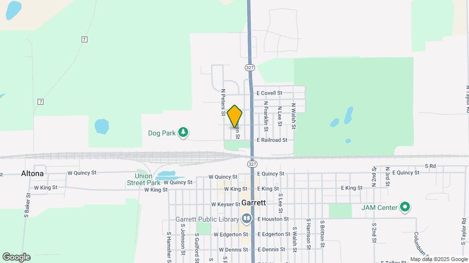 414 N Cowen St Map and Location Details