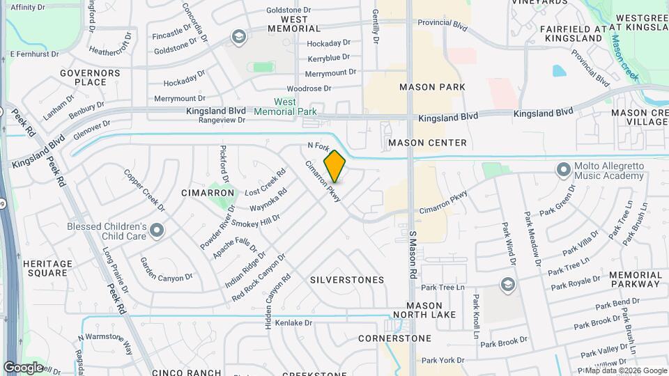 22130 Cimarron Pkwy Map and Location Details
