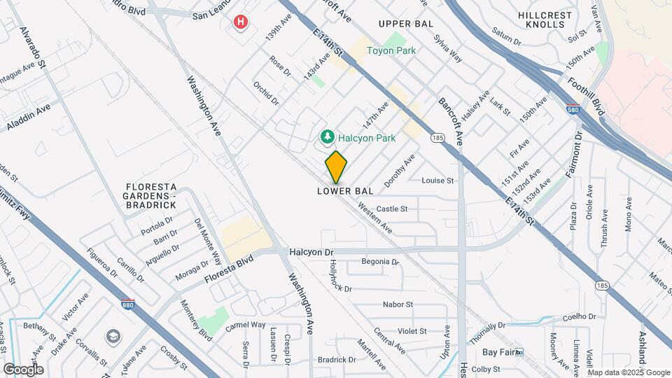 14837 Western Ave Map and Location Details