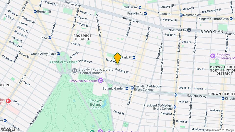 774 Classon Ave Mapa y Detalles de la Ubicación