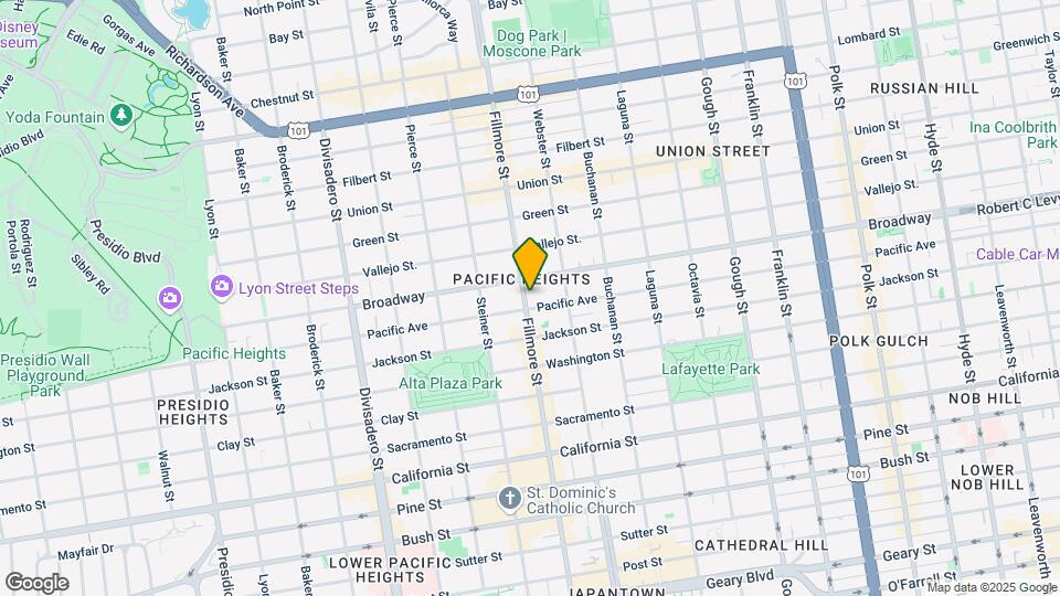 2398 Pacific Ave Mapa y Detalles de la Ubicación