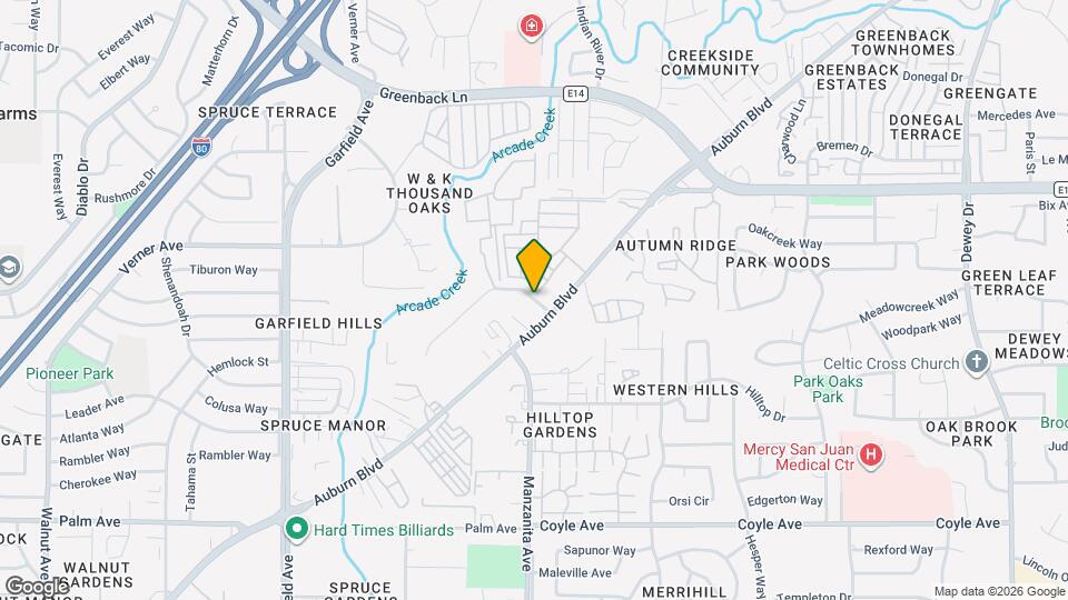 Hidden Oaks Apartment Homes Map and Location Details