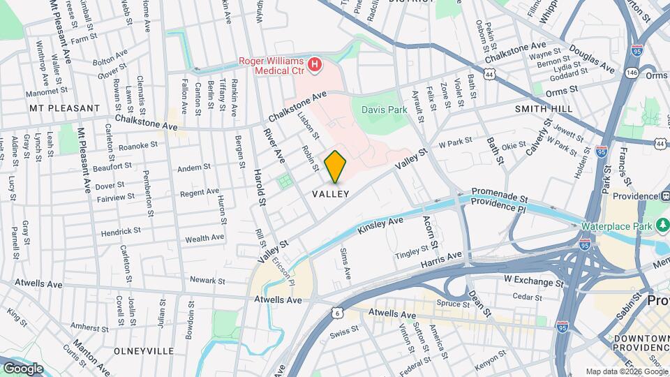 28 Wolcott St Map and Location Details