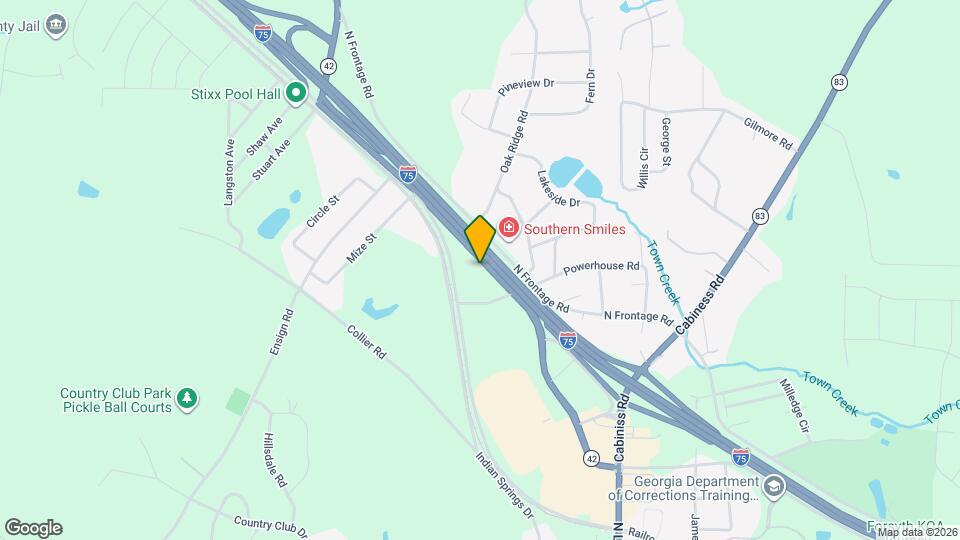 500 N Lee St Map and Location Details