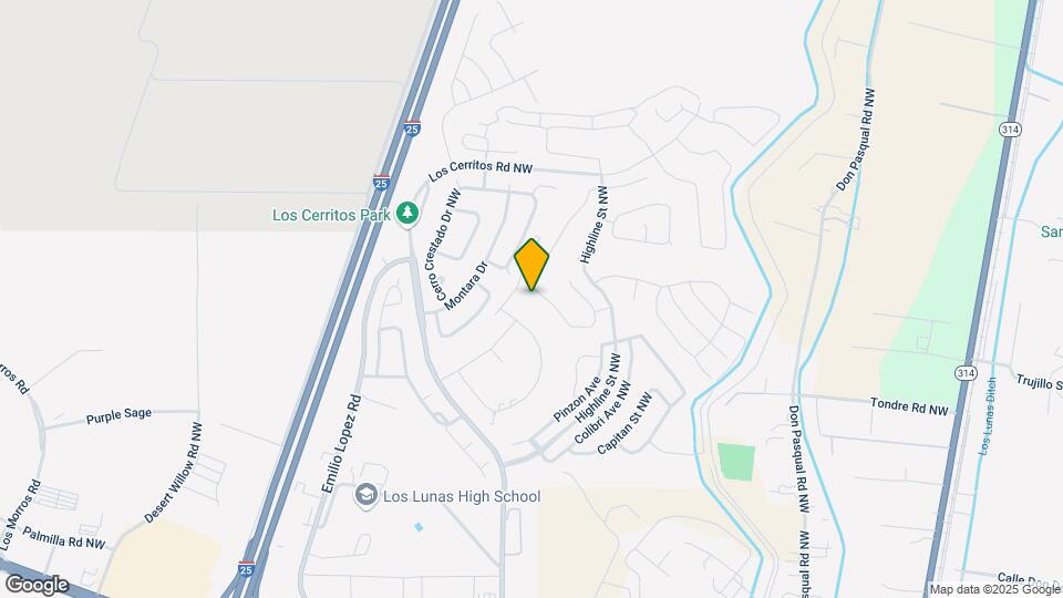 1664 Valle Vista Rd NW Map and Location Details