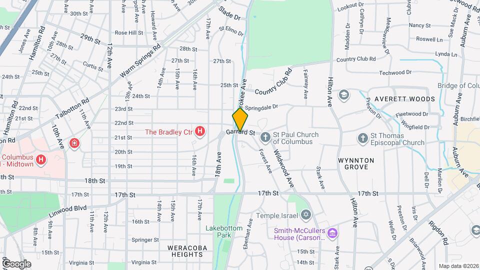 1908 Garrard St Map and Location Details