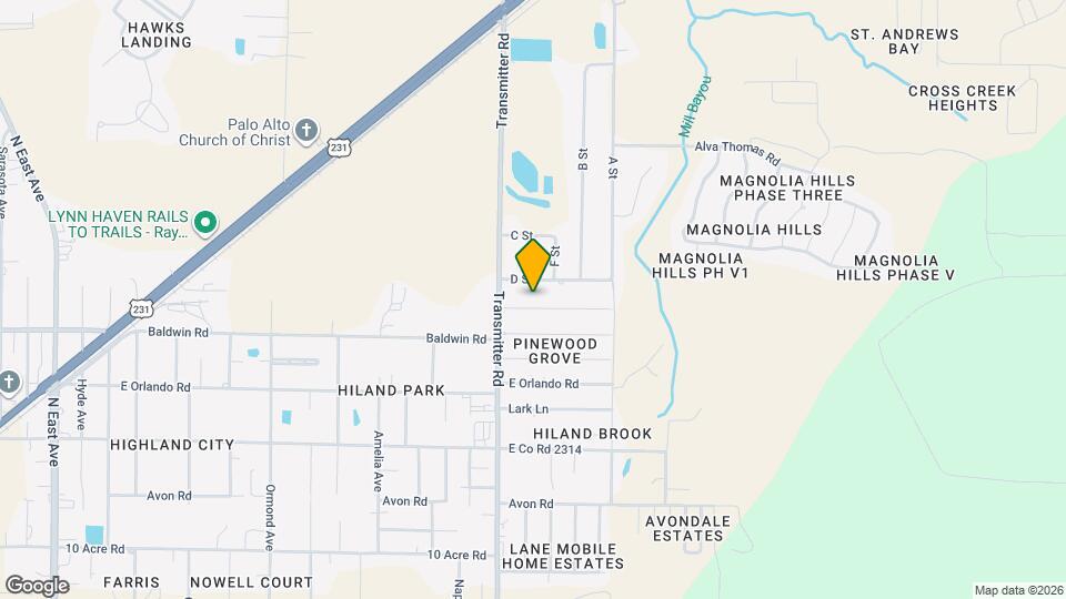 3525 T St Map and Location Details