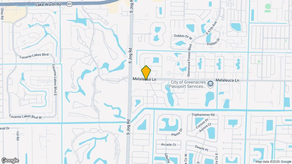 446 Pine Glen Ln Map and Location Details