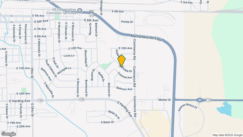 2000 Avondale Dr Map and Location Details