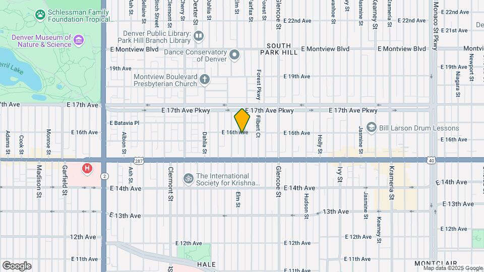 1579-1593 Fairfax St Map and Location Details