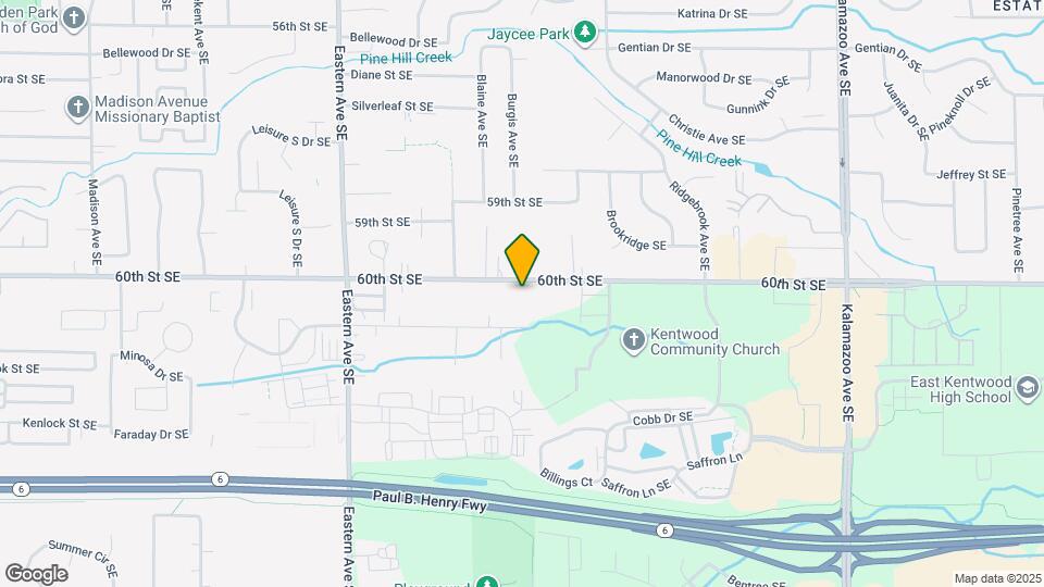 1080 60th St SE, Unit 1080 Map and Location Details