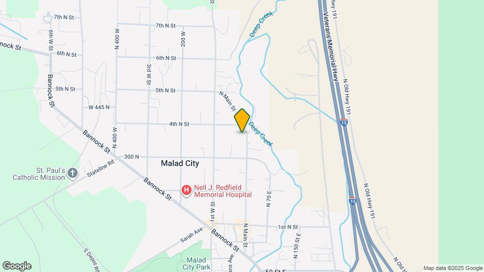 381 4th N St Map and Location Details