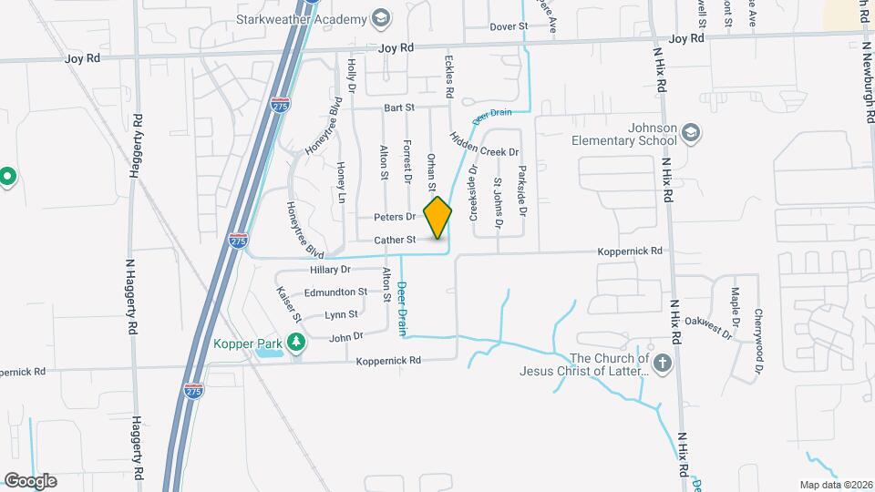 39417 Cather St Map and Location Details