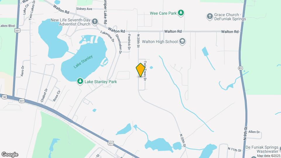 1062 N 20th St Map and Location Details