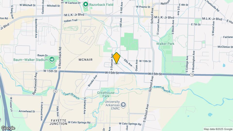 1337 Van Buren Ave Map and Location Details