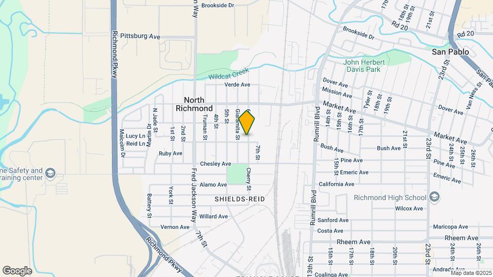 1601 6th St Map and Location Details