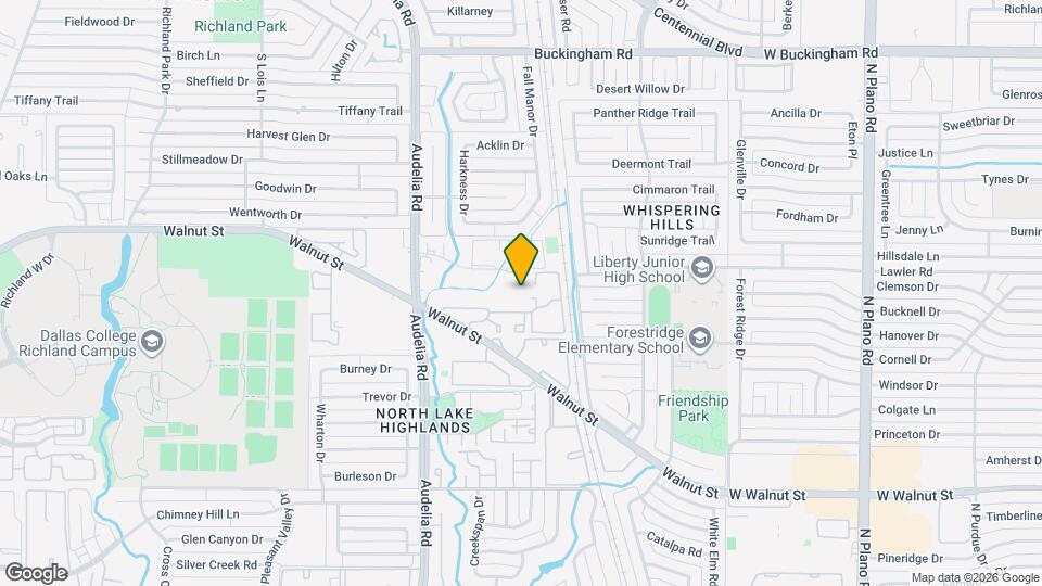 9829 Walnut St, Unit O-301 Mapa y Detalles de la Ubicación