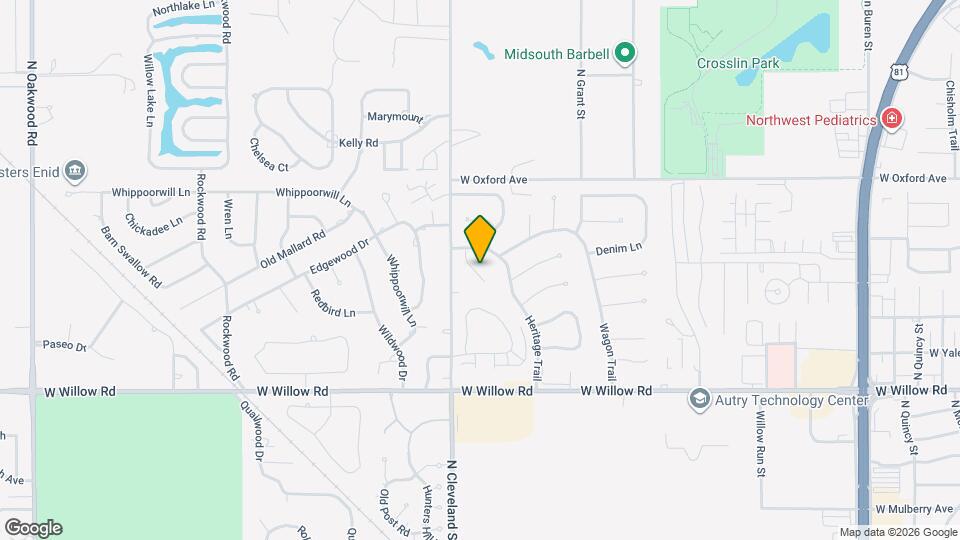 2801 Haystack Ln Map and Location Details