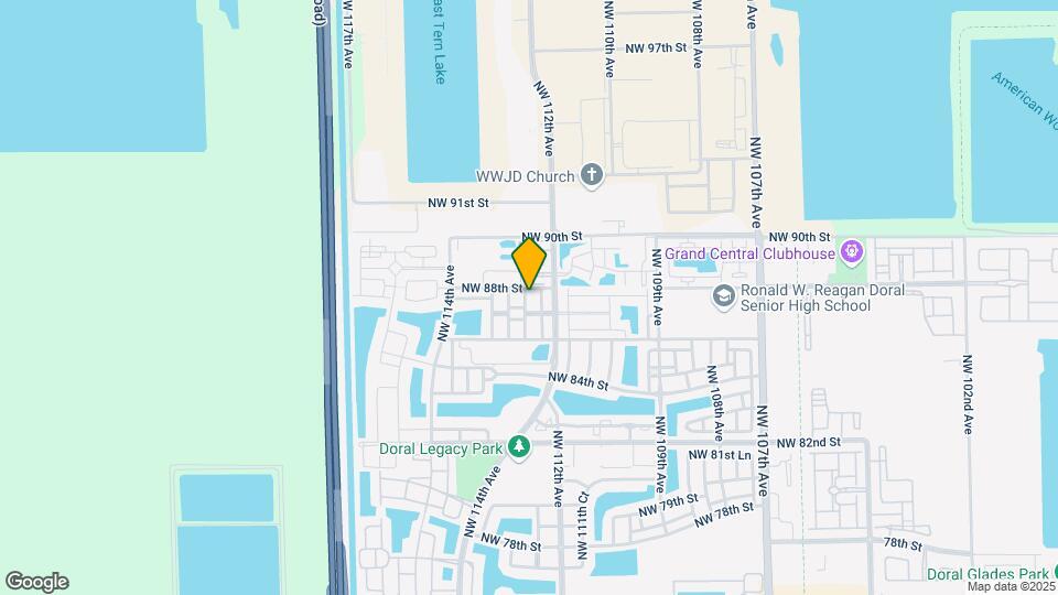 8763 NW 112th Pl Mapa y Detalles de la Ubicación