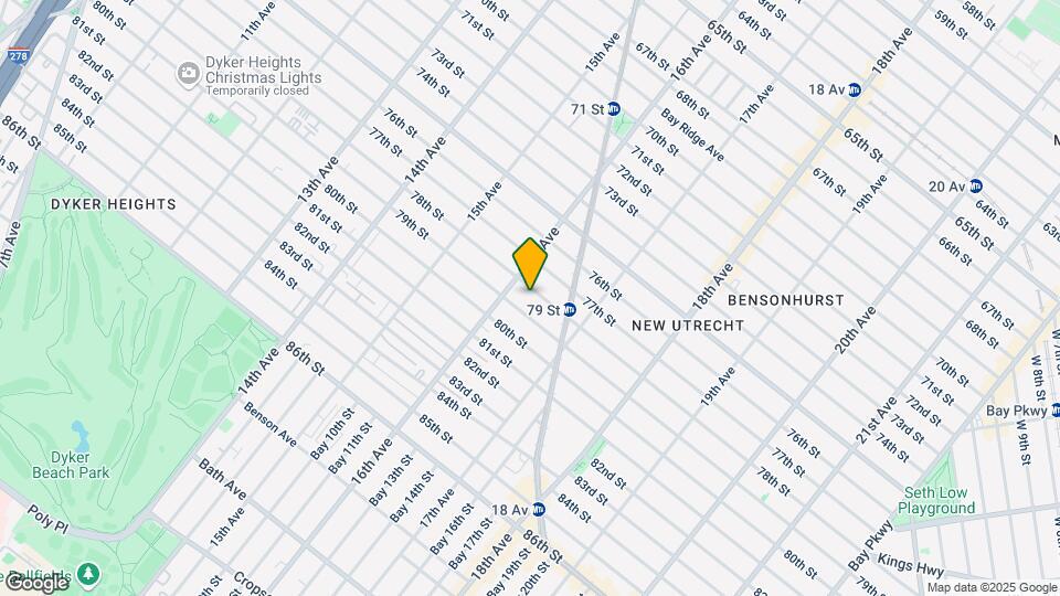 1624 78th St Map and Location Details