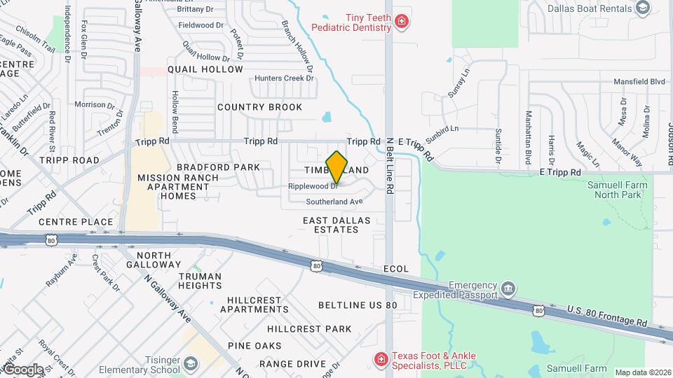 300 Ripplewood Dr Map and Location Details