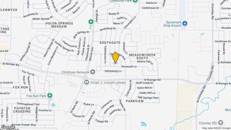 3124 Stonewall Ln Map and Location Details