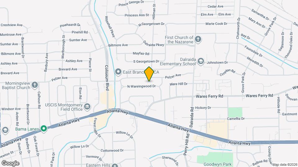 3575 N Wareingwood Dr Map and Location Details