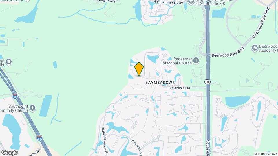 9566 Southbrook Dr Mapa y Detalles de la Ubicación