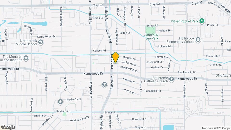 3123 Lazy Spring Dr Map and Location Details