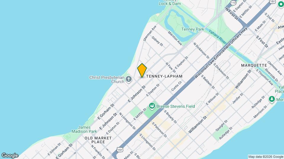 1015 E Gorham St Map and Location Details